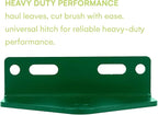 Noa Store | 5 Inch Lawn Mower Ball Hitch - Universal Zero Turn Trailer Hitch - Heavy-Duty Alloy Steel - Mower Hitch Adapter Accessory for Tractor - Including Installation Hardware (Green)