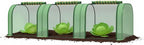 Mini Greenhouse with Roll-Up Zipper Door, Heavy Duty PE Cover, Sturdy Steel Frame, Portable Garden Plant Tent for Indoor Outdoor, Balcony, Patio, Seedlings, Fruits & Vegetables, 297x100x80Cm