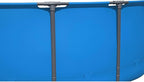 Bestway Steel Pro MAX 15’ x 48" Round Metal Steel Frame Above Ground Outdoor Backyard Swimming Pool for Families, Pool ONLY