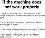 Lemolify 6000mAh Battery Pressure Washer, Electric Power Washer Cordless, Portable Car Pressure Washer Handheld with 6-in-1 Nozzle,17FT Drain Hose, Power Cleaner for Patio Floor Fence Deck,2 Battery