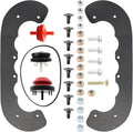 Carbhub 99-9313 Snowblower Paddles Fit for CCR 6053, CCR 6053 ES, CCR 6053R, Toro Power Clear 621 210R 221QR Replace 99-9313, 125-1128, 55-9250, 55-9251, 88-0771 with 108-4921 Belt and Hardware Kit