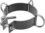 D-Ring Clamp 3" Diameter for Sun Shade Sail Support Pole Stand Post Pole