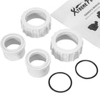 XtremepowerUS 1.5HP Variable 2-Speed Swimming Pool Pump High Flow Above-Ground Swimming Pump Strainer w/ Slip on Fitting