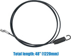 2Pack 746-04230B Auger Control Cable Replacement for MTD Troy-Bilt Cub-Cadet Snow Blower, 946-04230 Auger Clutch Cable Replacement for Yard Machines Snow Thrower 946-04230A 946-04230