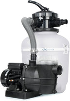 13" Sand Filter System with 6-Way Valve Pool Pump 2500GPH Easy to Use for Above Ground Pools