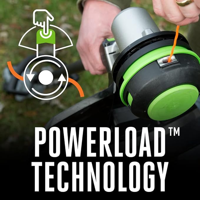 EGO POWER+ String Trimmer, Battery Powered, 15" Trimmer for Weeds and Grass with POWERLOAD, Includes 56V 4.0Ah Battery and Charger - ST1523S