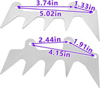 Carbhub MS650 Bumper Spikes Set Fit for Stihl MS650 MS651 MS661 MS661C Chainsaw Replaces 1122 664 0504, 1122 664 0500, 1122 664 0505