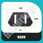Set of 2 Snow Blower Skid Shoe Kit 40-8160-01 for Clinic 1606569 Toro 40-8160-02 Replacement Part