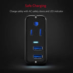 BESTEK 150W Power Inverter DC 12V to 110V AC Converter 4.2A Dual USB Car Adapter, Thinner Design with ETL Listed