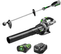 EGO POWER+ Combo, Cordless Trimmer and Blower, 15" Trimmer for Weeds and Grass with Rapid Reload and Cordless Electric 530 CFM Blower, Includes 56V 2.5Ah Battery and Charger - ST1502LB