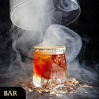 Drinks Bubble Smoker, Includes Aromas and Edible Bubbles, for Cocktails and Enhancing The Flavour of Food, Bar/Home Use (1S Pro)