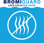 Bromine Tablets 1 Inch 1.8 Lbs for Spa Hot Tub Chemical Sanitizer Bromine Tabs | Long-Lasting 1" Brominating Tablets for Pools | Less Chlorine Odor 1.8 Pounds