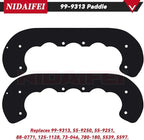 99-9313 Snow Blower Paddles Replaces 125-1128 88-0771 55-9250 55-9251 55-9252 73-046 780-180 for Toro 210R 621 720E 721E 721r CCR2000 CCR2400 CCR2400E CCR2450 CCR2500 CCR3650 Snowthrower