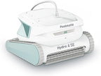 Hydro 4SE Robotic Pool Cleaner, Wired Automatic Vacuum with Wall & Waterline Cleaning, Oversized Top-Loading Filter, Dual Inlet System, Works for Inground/Above-Ground Pools Up to 40FT