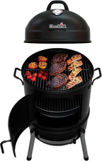 Charbroil® 20" Bullet Charcoal Smoker, Black - 18202076