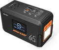 HOWEASY Portable Power Station,135W(270W Peak) Solar Generator,Power Bank with AC Outlet and 65W PD Output,98Wh Lithium Battery Backup with LED Light for Camping, Home Backup Outdoor Emergency