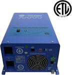 AIMS Power 3000 Watt 12 VDC Pure Sine Inverter Charger 120 VAC Output 100A Charger 30A Transfer Switch ETL Cert to UL458 Standards PICOGLF30W12V120V