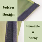 Leaf Bag for Collecting Leaves, Reusable Garden Yard Waste Tarp Container, Reusable Heavy Duty Gardening Bag with handles