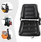 Universal Lawn Mower Seat, Replacement Forklift Seat, Garden Tractor Seat, Adjustable Mower Seat, Stage Weight Seat PVC Tractor Seat for Forklift Tractor Skid Loader