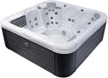 Bueno Spa New York 6 - Person - 49 Jet Hot Tub with New Artic Max Insulation, LED Lights, Ozonator, and Cover
