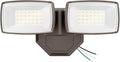 Onforu 3200LM Flood Lights Outdoor, 32W 6500K LED Security Light Switch Controlled, IP66 Waterproof Outdoor Lights, Wall Mount Exterior Flood Light with 2 Adjustable Heads Floodlights Outside