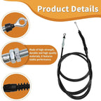 06900406 Deflector Control Cable Fits for A-riens Deluxe 24 27 28 30 and Platinum Pro 26 28 32 and 36 Replaces 06900018 Snow Blower Chute Deflector Cable