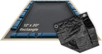 Buffalo Blizzard Economy 12 ft x 20 ft Rectangular Winter Pool Cover | Black/Blue | Closing Inground Swimming Pools | Easy to Install | Heavy Duty, Cold & UV Resistant | Shields from Seasonal Debris