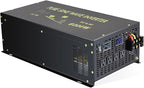 WZRELB Pure Sine Wave 6000W (10000W Surge) 24VDC 120VAC Power Inverter - Solar, RV (RBP-600024S)