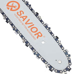 Savior 3Pack 12 Inch Chainsaw Chain, 1/4" Pitch .043" Gauge 65 Drive Links for MSA161T Chainsaws, Replacement 3670-005-0065, 71 PM3 65, for 3005 008 3405 Guide Bar