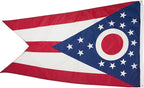 FlagSource Ohio Nylon State Flag, Made in USA, 5x8'