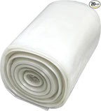 Frost King CB3250 Boxed Heavy Duty Contractor Clean-Up Bags, 32 inch x 50 inch x 3 Mil., 20 Bags, Clear