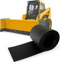 SIMOND STORE - Snow Plow Rubber Cutting Edge – Heavy Duty 96" x 6" x 1" Snow Plow Deflector Smooth & Surface-Safe Snow Clearing - Fit for ATV, Tractors, Skid Steers & UTVs Snow Pusher Cutting Edge