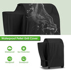 Grill Cover Compatible with Lexington 500, Wood Pellet Smoker Cover for Pit Boss Pro 600, Tailgater, Lexington 540, Waterproof Fade Resistant