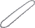 KAKEI DeWalt Pole Saw Chain 8 Inch 3/8" LP Pitch .043" Gauge 34 Drive Links Fits DeWalt 20V DCPS620/DCCS623B, Craftsman CMCCSP20, 79240 - DWO1DT608, R34 (3 Chains) - Semi Chisel