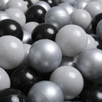 TRENDPLAY Plastic Balls for Ball Pits 2.2 Inch, Pack of 50 100 200 500 Hollow Balls, Perfect for Toddler Baby Pools,Party,Festival Decoration