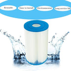 Type B Replacement Pool Filter Cartridge for in-tex 29005E Swimming Pool Filter 2500 GPH Filter Pumps Above Ground Pools (3 Pack)