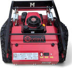 Remote Control Lawn Mower | 55° Slope Capability | 22-Inch Cut | Hybrid Self-Charging Dual Battery | Brushless Drive Motor | Zero Turn | Adjustable Cutting Deck (Mower + Snowplow)