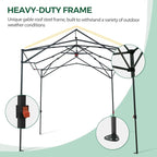6x6 Pop Up Walk-in Greenhouse, Indoor & Outdoor PE Cover Green House w/ Power Access Ports, Roll-up Zippered Doors and Windows, Green