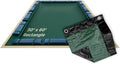 Buffalo Blizzard Supreme Plus 30 ft x 60 ft Rectangular Winter Pool Cover | Green/Black | Heavy Duty for Above Ground Swimming Pools | Easy Install | Cold & UV Resistant | Seasonal Debris Protection