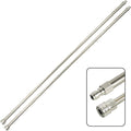 Hourleey Pressure Washer Extension Wand, 120 Inch (10ft) Stainless Steel with 1/4" Quick Connect Power Washer Lance, 2 Pack 60" Each Wand