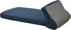 48 x 14 Inch Piano Bench cushons for Indoor Furniture with Ties Non Slip Kitchen Dining Room Bench seat Cushion for Show Storage, Window, Settee, Ottoman，Navy Blue