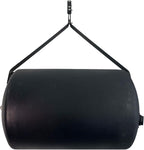 Brinly PRC-241BH-A 270 lb. Combination Push/Tow Poly Lawn Roller with Easy-Turn Tethered Plug, 18 by 24"