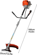 Gas Weed Eater, 52CC 2-Stroke Weed Wacker Gas Powered, 2 in 1 Multi-Functional String/Grass Trimmer, Brush Cutter for Gardening Shipping from USA Fast Arrival