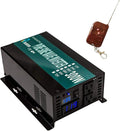WZRELB 300W 12V 120V Pure Sine Wave Solar Power Inverter with Remote Control Switch