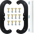 2 Pack 117-7700 Snow Blower Paddles with 117-7717 Scraper Blade for Toro Power Clear 180 418ZE 418ZR 518ZE 518ZR 18 inch Toro CCR Powerlite 38272 38472 38282 38273 38283 38473 Snow Throwers