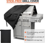 Arcedo Grill Cover for Outdoor Grill 60 Inch, Waterproof and Fade Resistant BBQ Gas Grill Cover, All Weather Protection Compatible with Weber Char Broil Nexgrill and More Grills