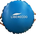 LIBERECOO 10FT Round Pool Cover Pillows for Above-Ground Swimming Pools, 0.4mm Extra Durable Long-Lasting Inflatable Winter Pool Pillows,Ropes Included