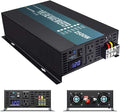 WZRELB 2500W 48V 120V Pure Sine Wave Power Inverter with 2 AC Outlets,Car Inverter