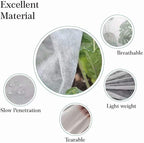 Agfabric Plant Covers Freeze Protection Floating Row Covers 7'x15' 0.9oz Plant Covers Freeze Sun Protection,Frost Cloth for Vegetables,White