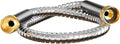 Short Garden Hose 3 ft, Male to Female Heavy Duty Stainless Steel Small Water Hose Extende Connector, Flexible No Kinks, Leakproof 3/4 in Fittings, Lightweight Metal Leader Hose,MBT3S Model